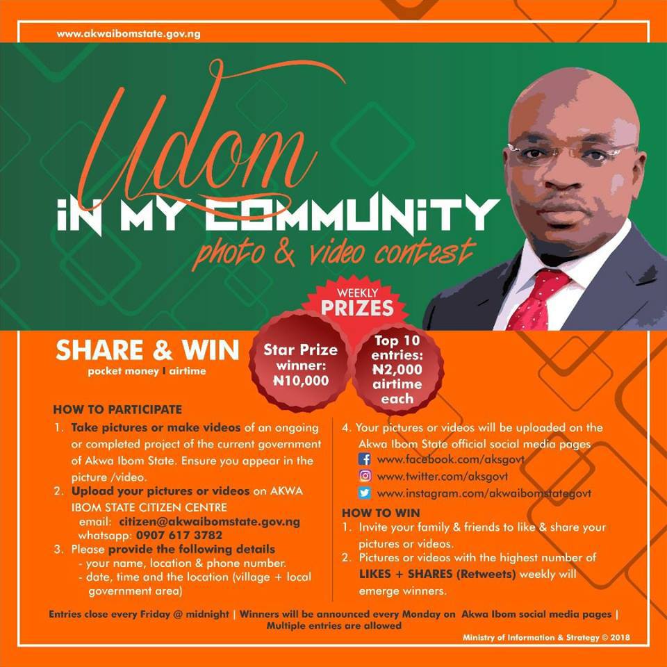 JOIN UDOM IN MY COMMUNITY CONTEST